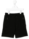 Dolce & Gabbana Kids' Black Cotton Bermuda Shorts