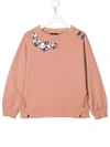 ANDORINE SEQUIN EMBELLISHED SWEATSHIRT