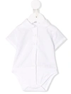 Knot Peter Pan Collar Body In White