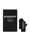 BURBERRY EMBROIDERED MERINO WOOL TWO-PIECE GIFT SET