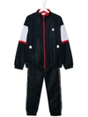 Hugo Boss Kids' Colour-block Tracksuit In Blue