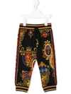 DOLCE & GABBANA HOSE MIT BAROCK-PRINT