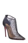 CHRISTIAN LOUBOUTIN CONSTELLA CRYSTAL MESH BOOTIE,1200707