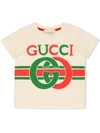 GUCCI GG标记T恤