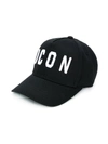 Dsquared2 Icon Baseball Cap In Black