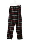 BONPOINT TEEN CHECK TROUSERS