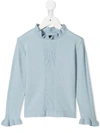 VELVETEEN JULIE FRILL TRIMMED JUMPER