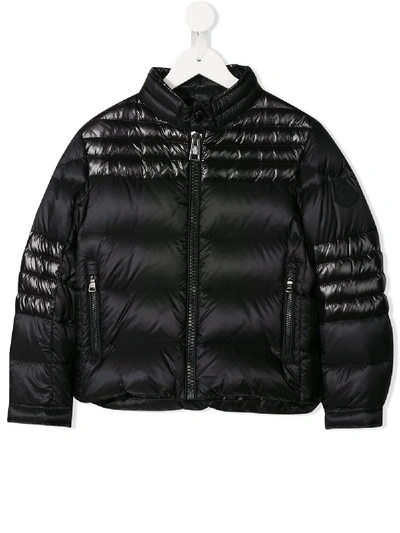 Moncler Kids' Padded Jacket In Black