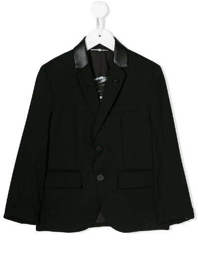 Givenchy Kids' Single-breasted Blazer In Black