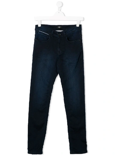 Hugo Boss Teen Regular Jeans In Blue
