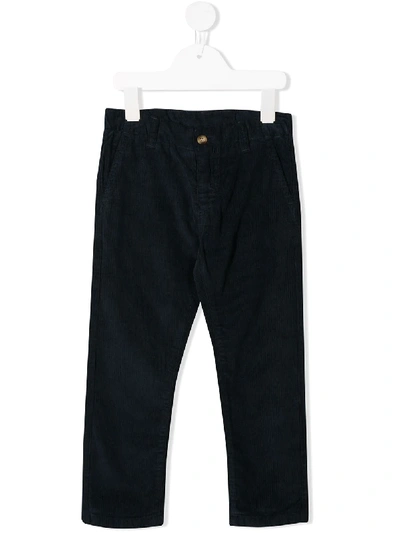 Knot Kids' James Corduroy Trousers In Blue