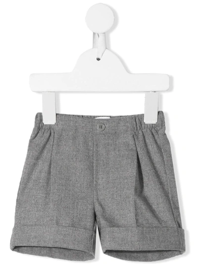 Il Gufo Babies' Tailored Shorts In Grey