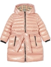BURBERRY PADDED BELTED COAT