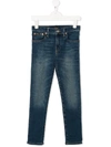 Polo Ralph Lauren Stonewashed Jeans In Blue