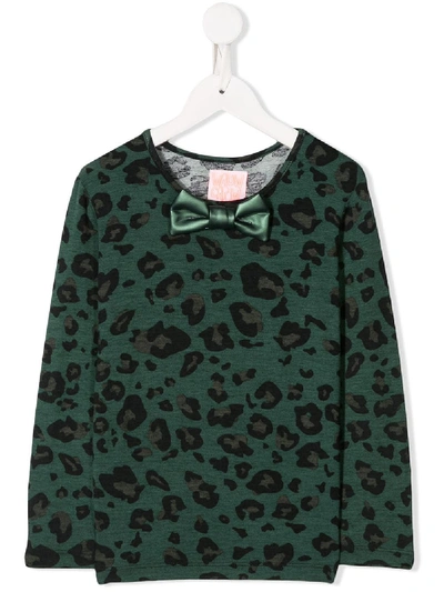 Wauw Capow By Bangbang Kids' Eddie T-shirt In Green