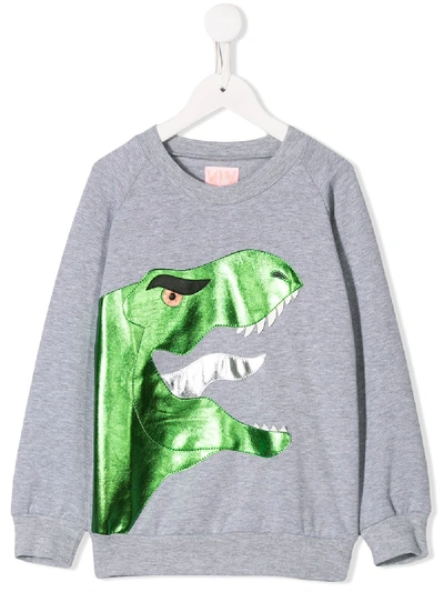 Wauw Capow By Bangbang Kids' Mr. T Sweatshirt In Grey