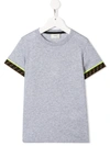 Fendi Kids T-shirt For For Boys And For Girls In Grey