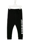 Dsquared2 Kids' Logo Track Trousers In Black