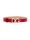 DOLCE & GABBANA LOGO PLAQUE BELT