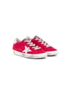 Golden Goose Kids' Superstar Low-top Sneakers In Red