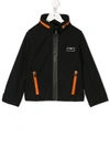 PAUL SMITH JUNIOR CONTRAST ZIP UP JACKET