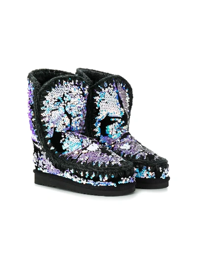 Mou Kids' Eskimo 24 Boots In Black