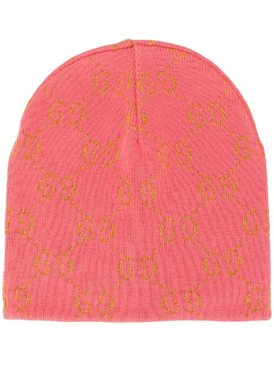 Gucci Kids' Gilina J Beanie In Pink