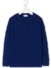 SIOLA CABLE KNIT JUMPER