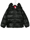 AI RIDERS ON THE STORM TEXTURED PUFFER JACKET
