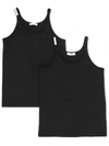 Dolce & Gabbana 2 Pack Tank Top In Black