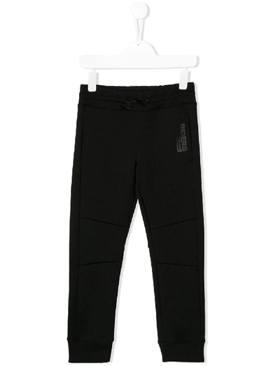 Ai Riders On The Storm Kids' Logo Track Pants In Black