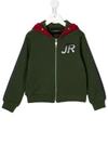 JOHN RICHMOND JUNIOR EMBROIDERED LOGO HOODIE