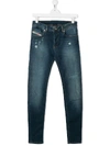 Diesel Teen Lowleeh-j-n Jeans In K01