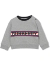 BURBERRY LOGO PRINT SWEATER