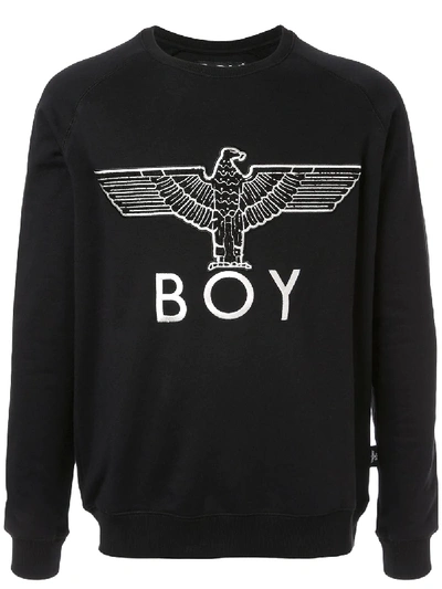 Boy London Eagle Appliqué Sweatshirt In Black