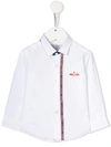 CESARE PACIOTTI 4US EMBROIDERED LOGO SHIRT