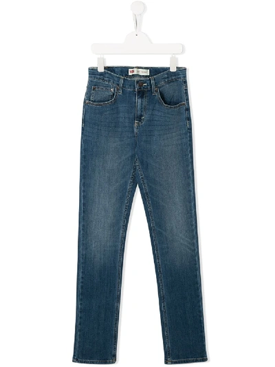 Levi's Kids' Straight-leg Jeans In Blue