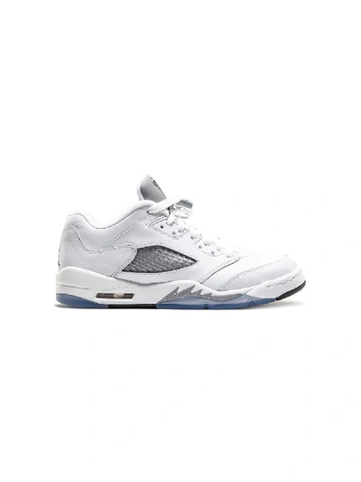 Jordan Kids' Air  5 Retro Low Gg Sneakers In White