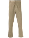 DONDUP STRAIGHT-LEG CHINO TROUSERS