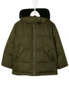 YVES SALOMON ENFANT QUILTED DOWN JACKET