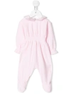 Siola Diamond-knit Pattern Pyjamas In Pink