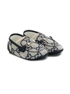 GUCCI GG PRINT LOAFERS