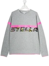 STELLA MCCARTNEY LOGO PRINT SWEATSHIRT