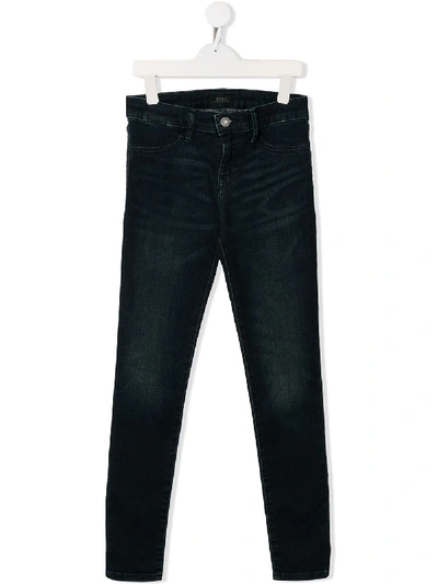 Ralph Lauren Kids' Slim Fit Jeans In Blue