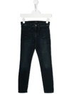 Ralph Lauren Kids' Slim Fit Trousers In Blue