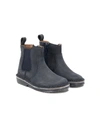 Pèpè Distressed Chelsea Boots In Grey