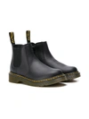 Dr. Martens' Junior 2976 Softy T Leather Chelsea Boots In Black