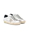 GOLDEN GOOSE STAR PATCH LACE-UP SNEAKERS