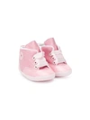 Aletta Logo Lace-up Sneakers In Pink