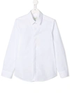 FENDI TEEN POINTED COLLAR SHIRT